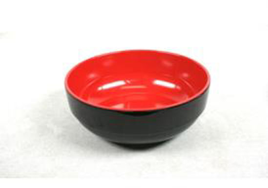 Picture of Melamin red BOWL #7 (16.5cm)(12x8)